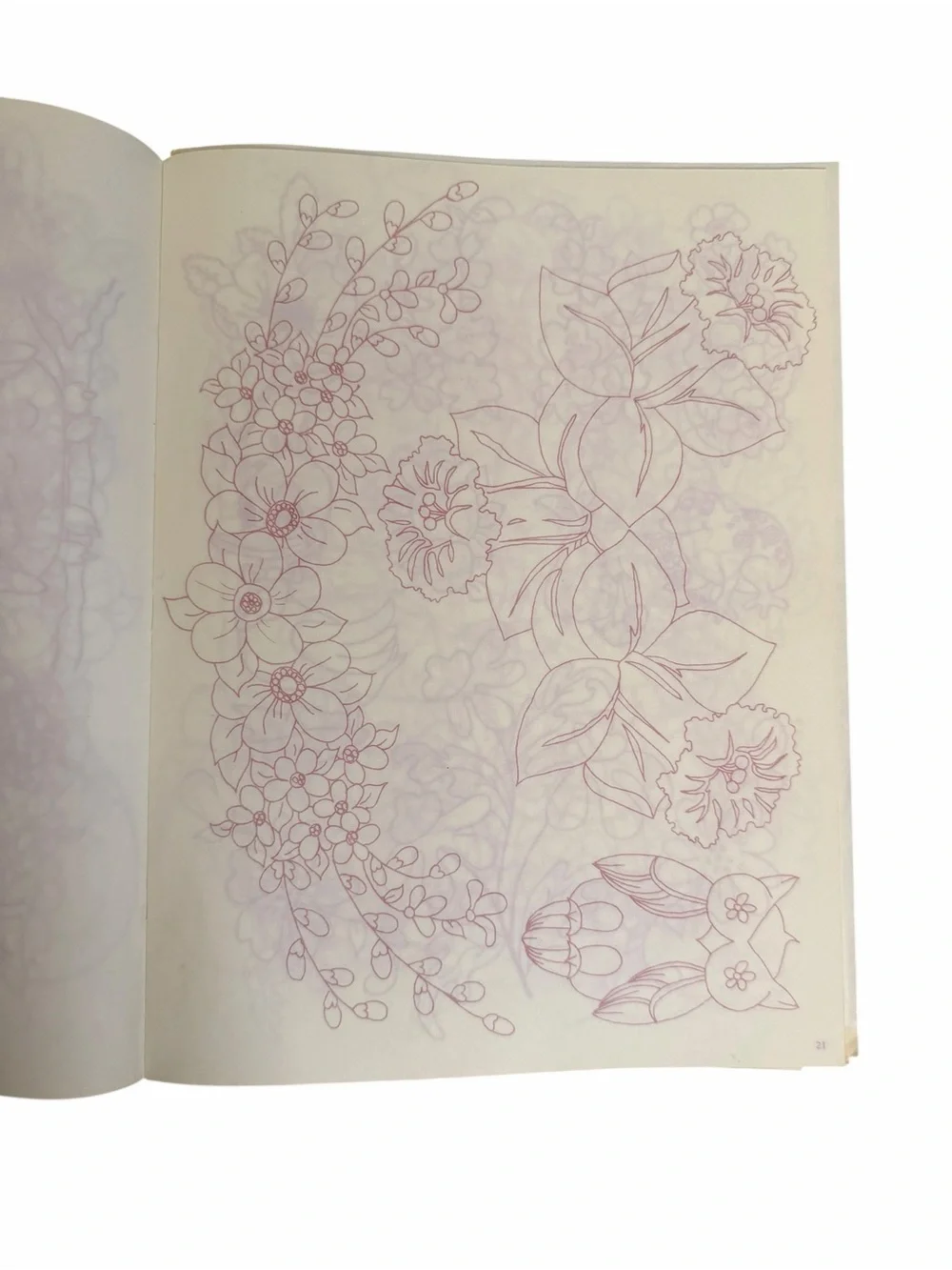 Vintage 1977 Jonell's Transfer Patterns book (#505) with 20 Full Pages